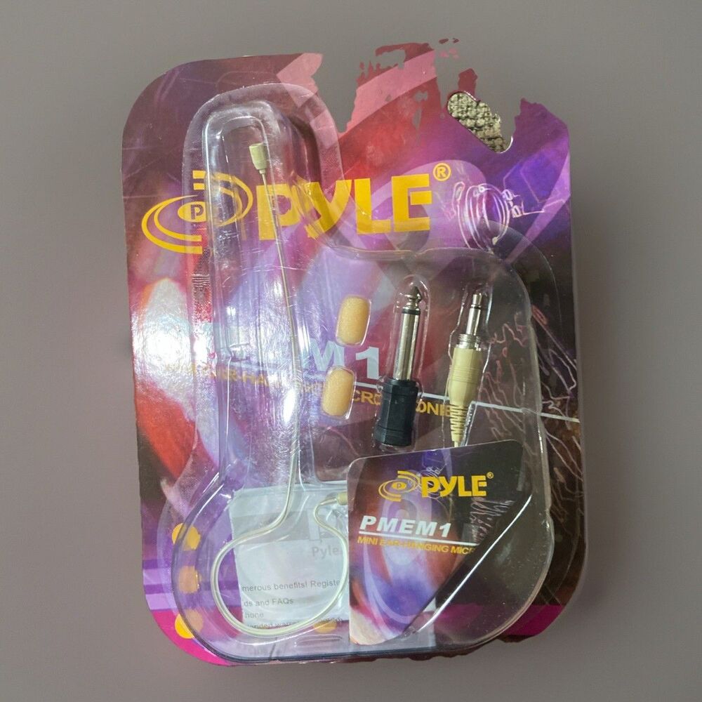 Pyle-Pro Professional Headworn Omni-Directional Microphone 3.5mm/1/4-Inch PMEM1